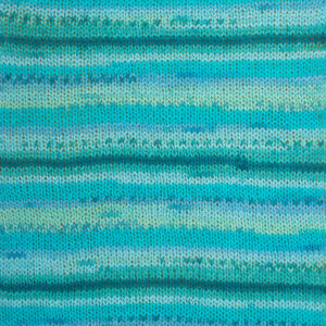 DROPS Fabel print sinine laguun 340